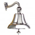 Chromed bell without engraving Chromed brass bell with 18cm Ø (1,750 g)