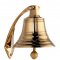 Heavy brass bell(classic shape) with engraving
